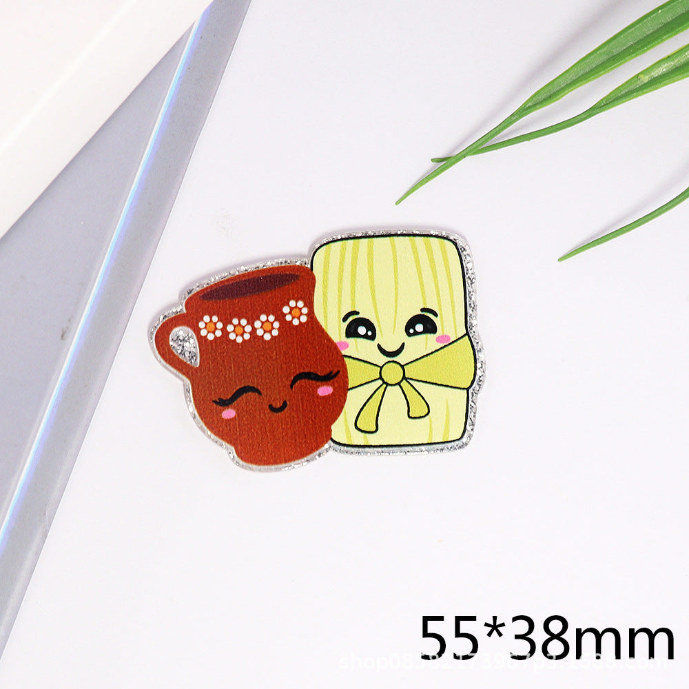 Wholesale 10pcs Cartoon Letter Accessories Diy Cute Patch Accessories FlatBack